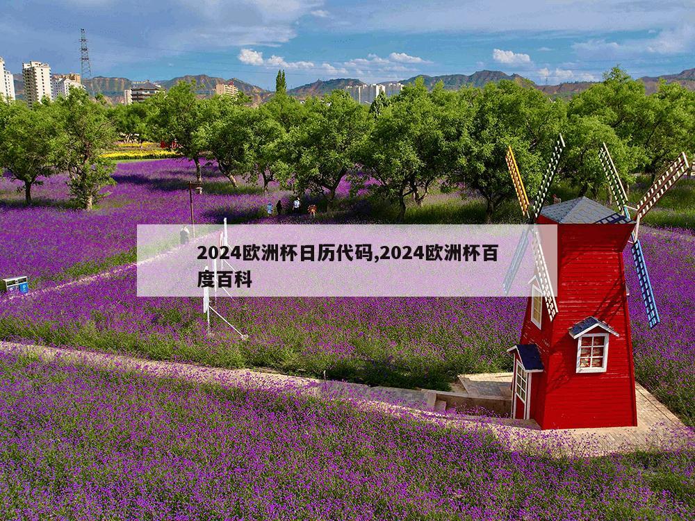 2024欧洲杯日历代码,2024欧洲杯百度百科